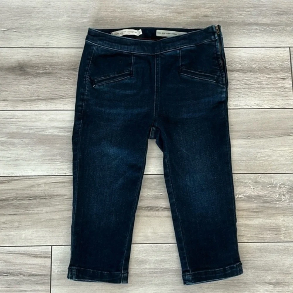 Anthropologie Pilcro high rise denim legging capri size 25 petite